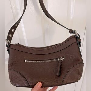 Coach genuine leather crossbody bag